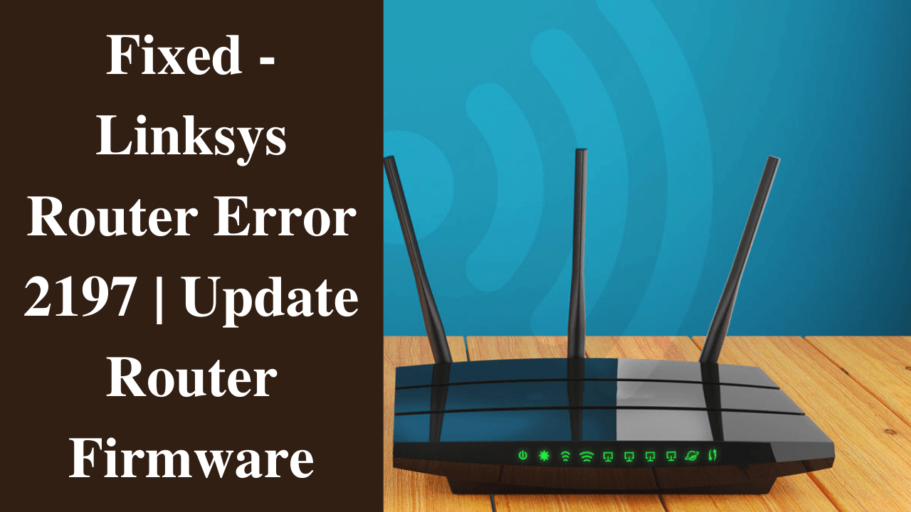 update linksys router