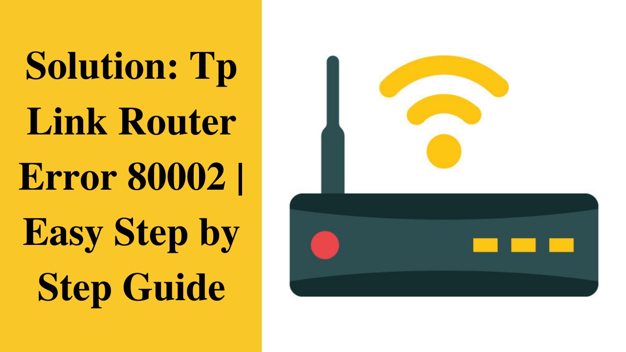 tp link router error codes